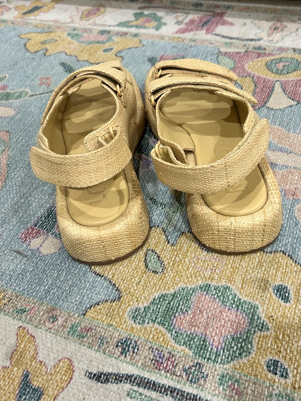 Loeffler Randall “Blaise” raffia platform sandal - Picture 2 of 5